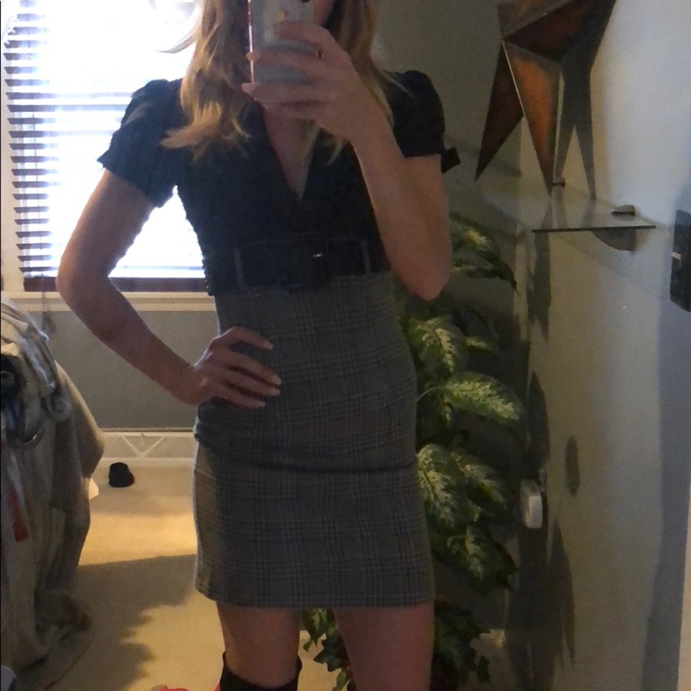 Dressy low cut dress